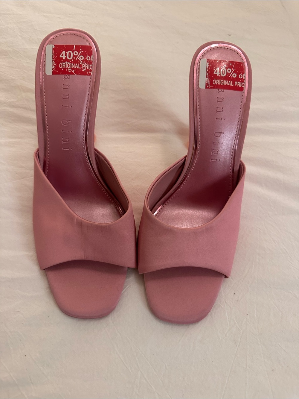 NWT Gianni Bini Pink Heels Size 8